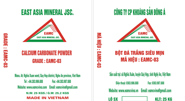 Bột đá siêu mịn EAMC-03